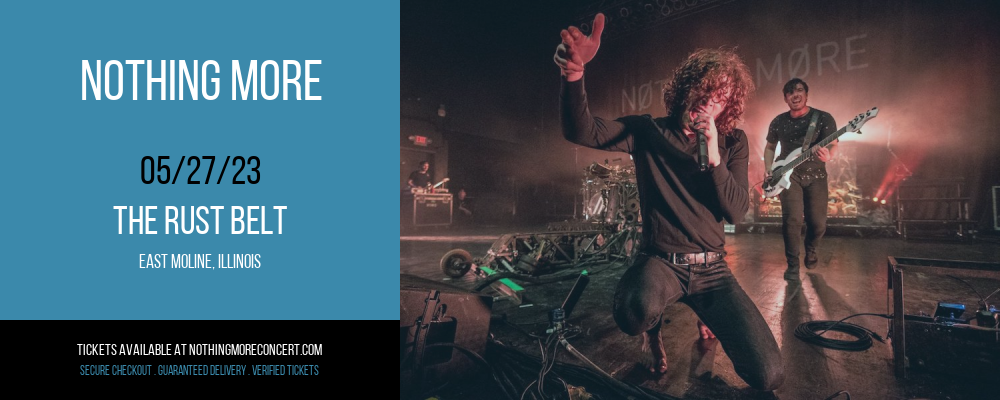 Nothing More at Nothing More Concert tickets Nothing More at Nothing More Concert