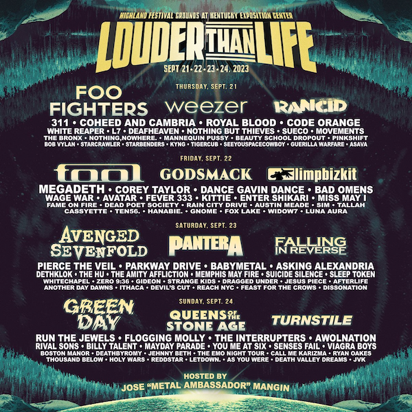 Louder Than Life Festival: Nine Inch Nails, Bring Me The Horizon & Evanescence - Thursday [CANCELLED] at Nothing More Concert