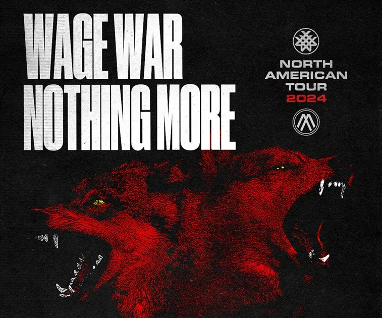Nothing More & Wage War at Riverside Municipal Auditorium